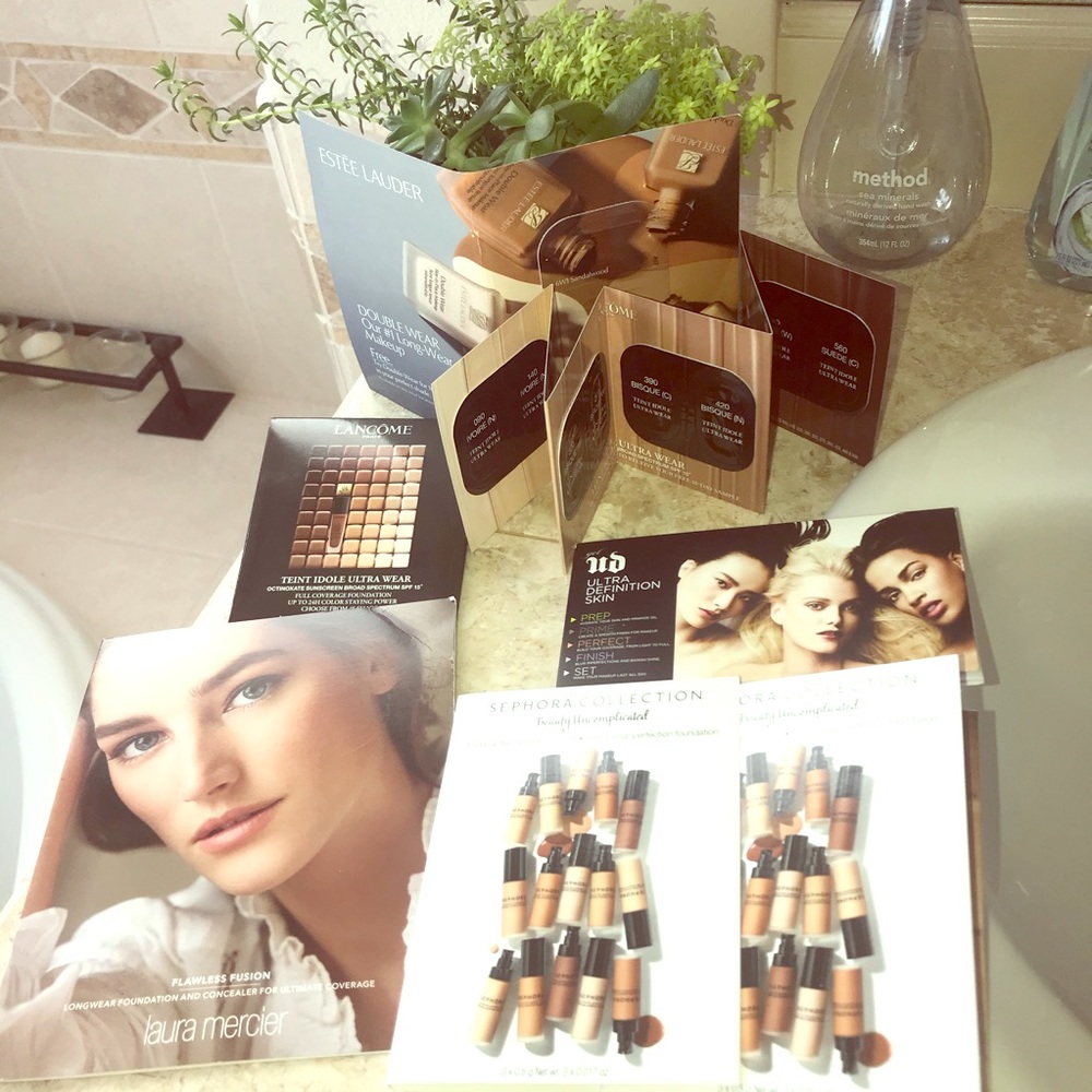 Set of 6 foundation trial sets